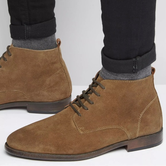  Lace Up Chukka Boots in Burnished Tan Suede size 9 main image 8